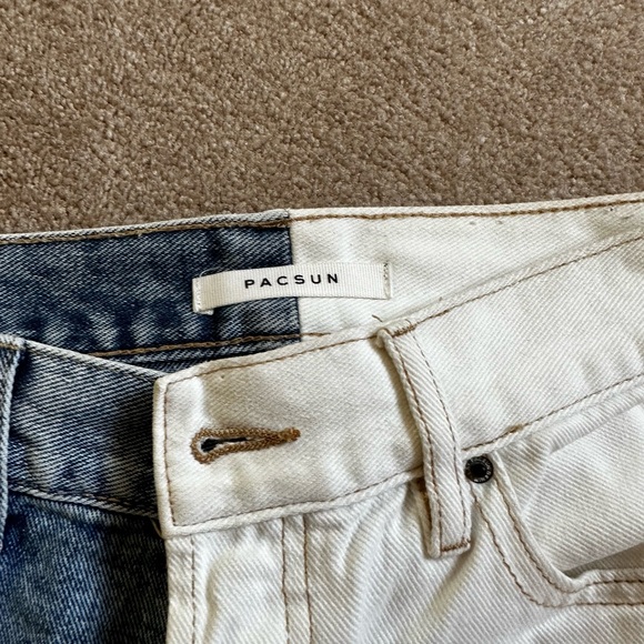 PacSun Ripped High Rise Straight Jean - Picture 4 of 6